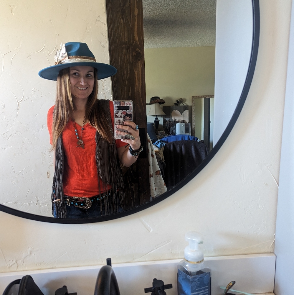 Custom boho hat - Picture 4 of 5